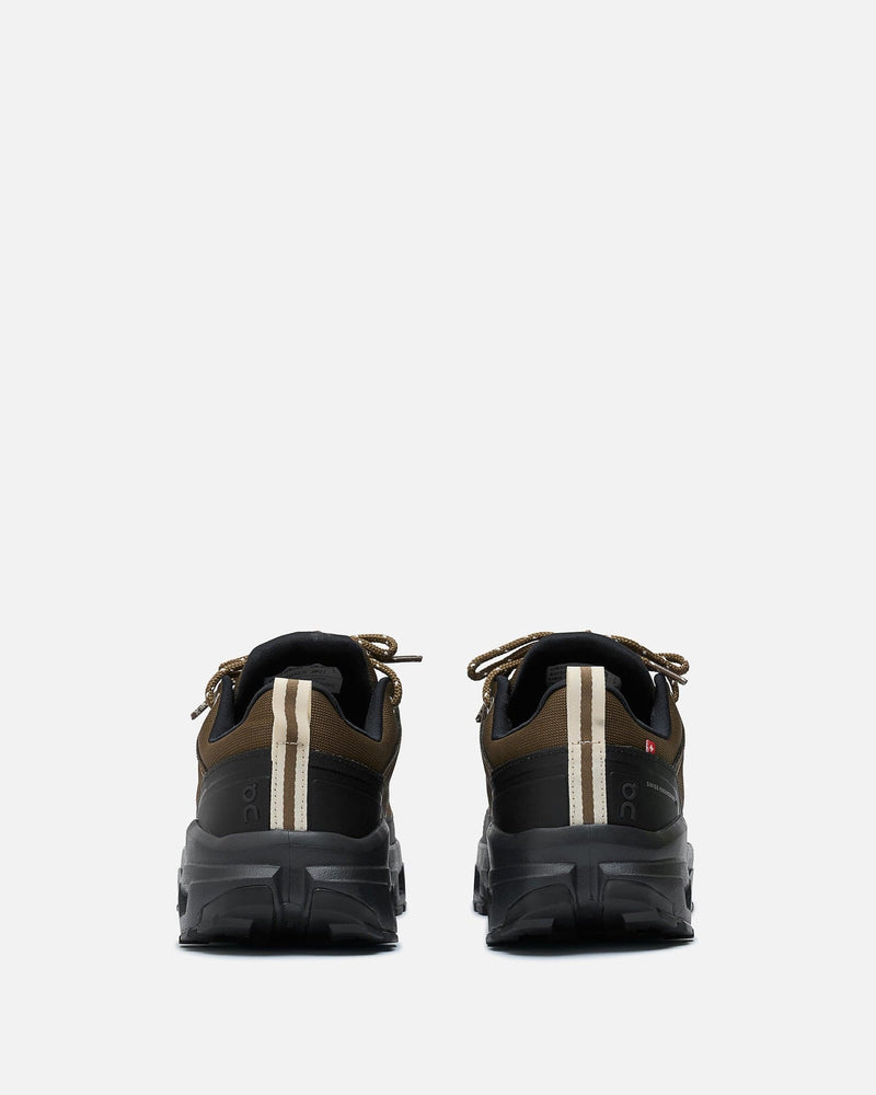 On Men's Sneakers Cloudrock Low WP in Earth/Black
