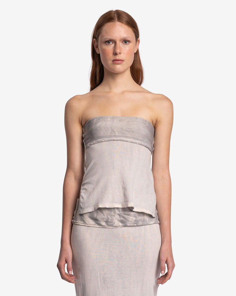 Paloma Wool Women Tops Coco Bandeau Top in Grey