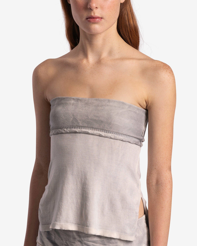 Paloma Wool Women Tops Coco Bandeau Top in Grey
