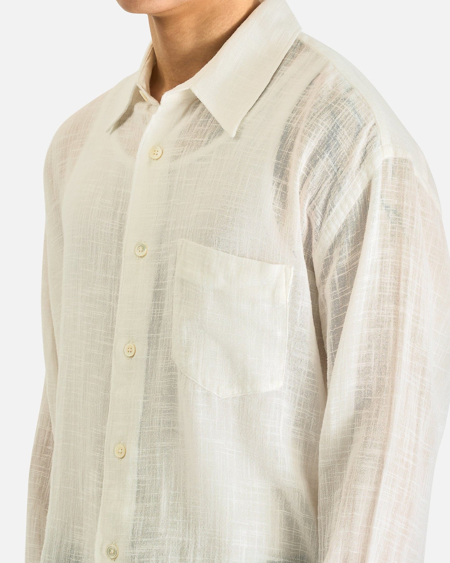 Our Legacy Men's Shirts Coco Shirt in Off White