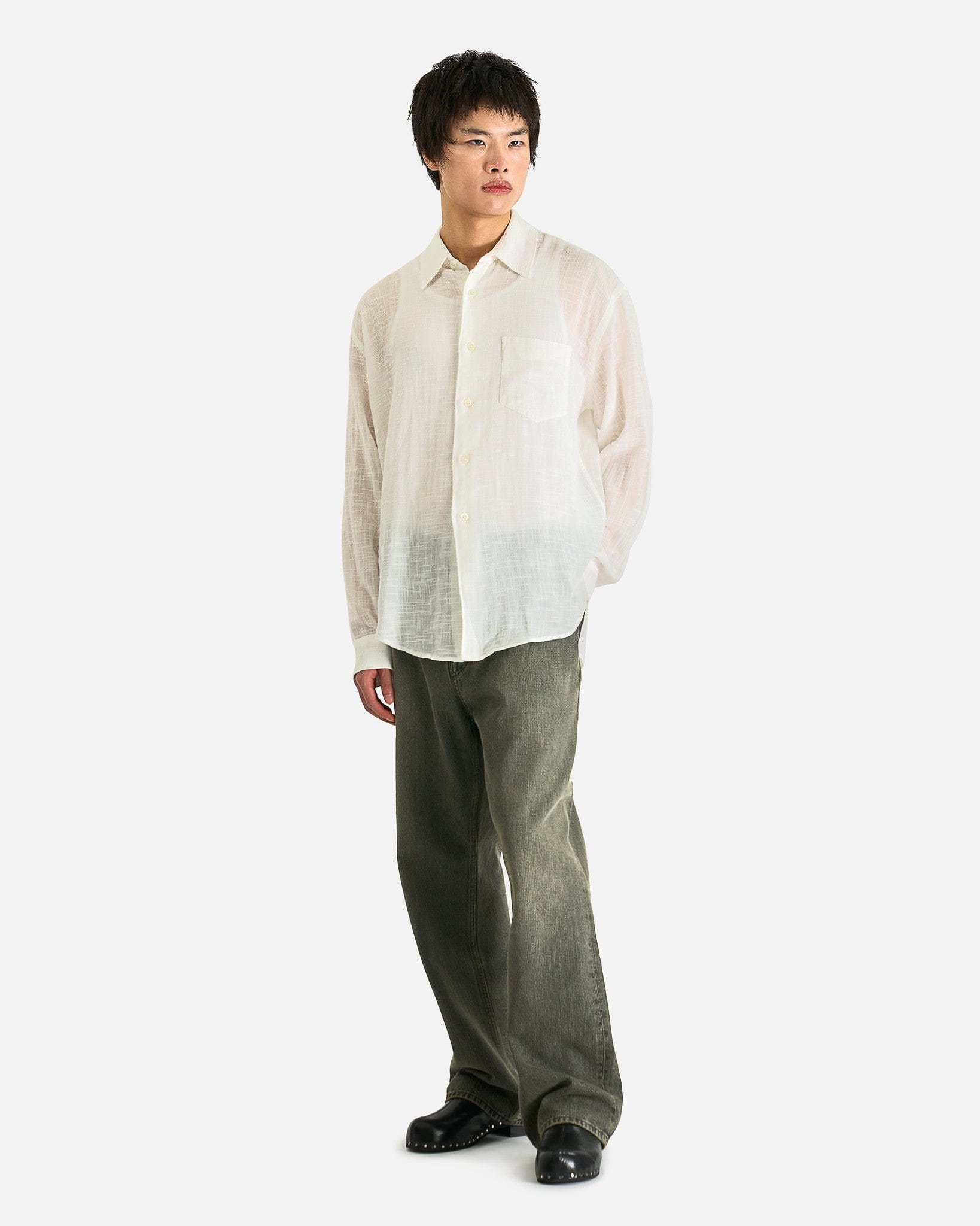 Coco Shirt in Off White – SVRN