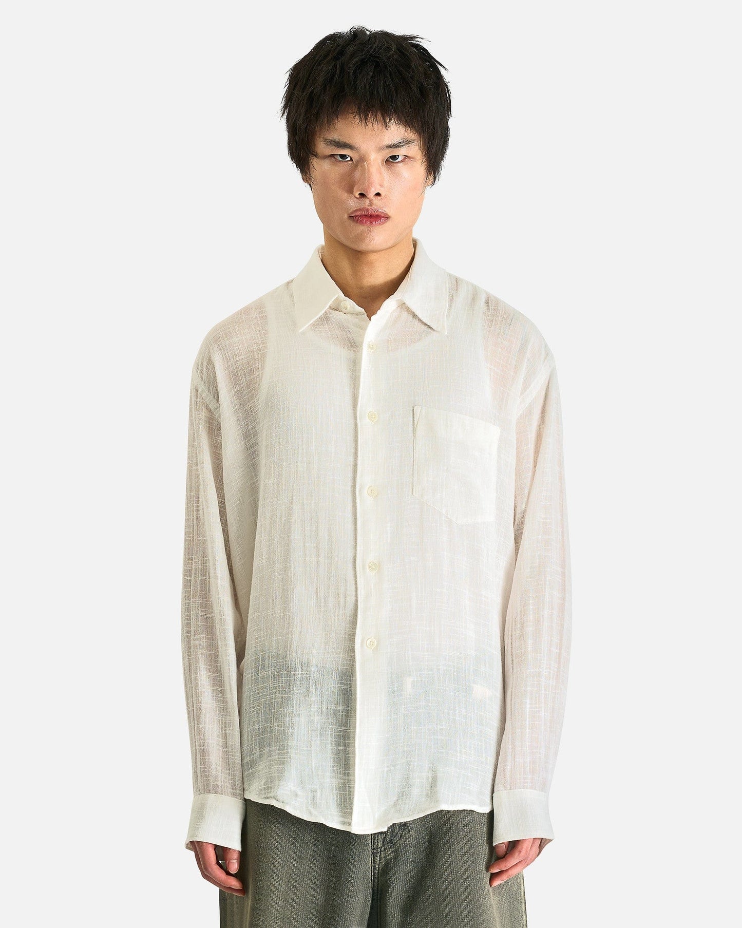 Our Legacy Men's Shirts Coco Shirt in Off White