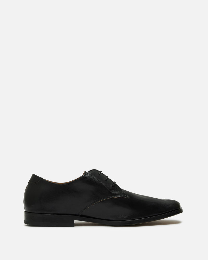 Our Legacy Men's Shoes Collapsing Consultant in Black Leather
