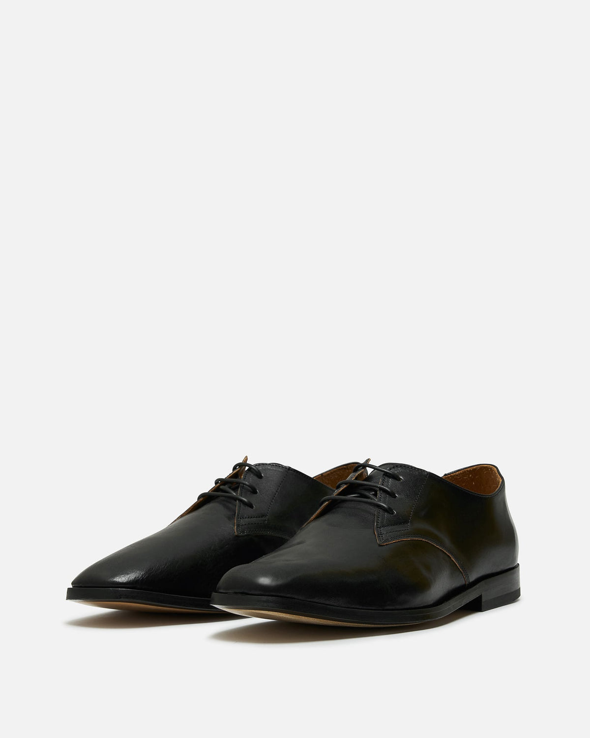 Our Legacy Men's Shoes Collapsing Consultant in Black Leather