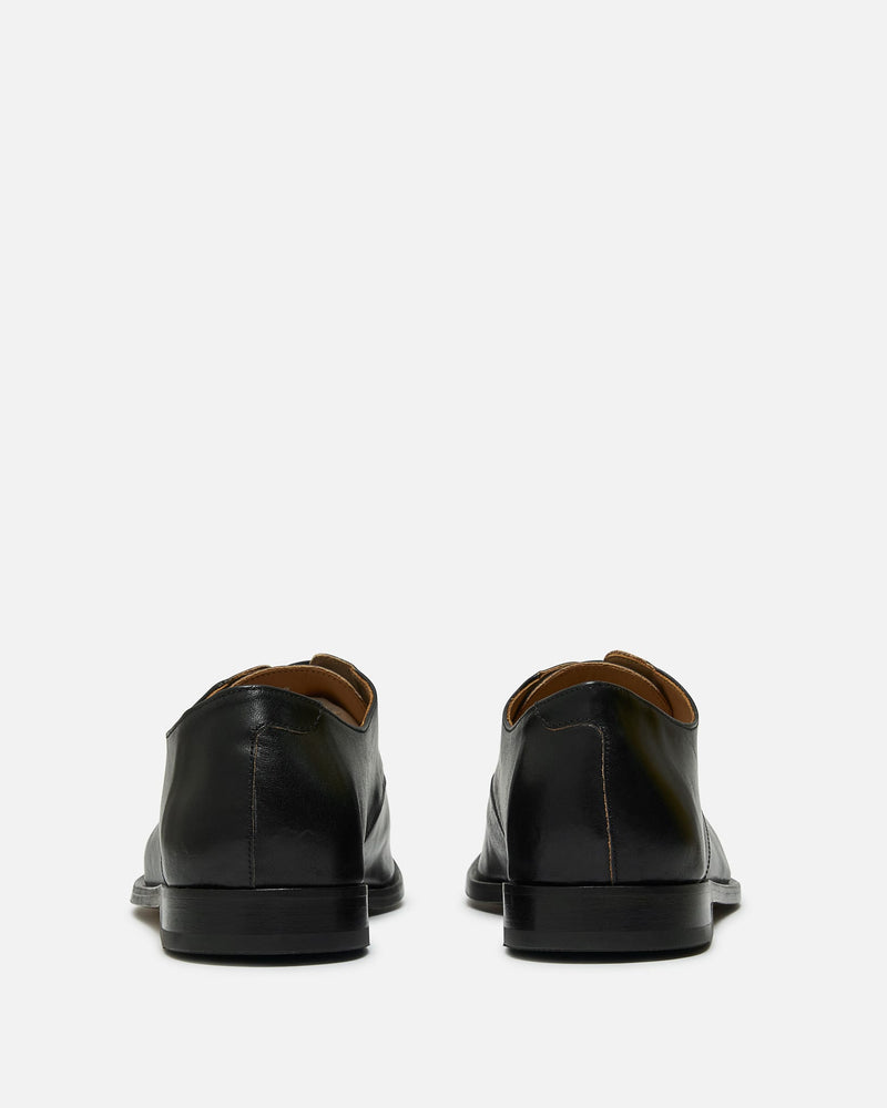 Our Legacy Men's Shoes Collapsing Consultant in Black Leather