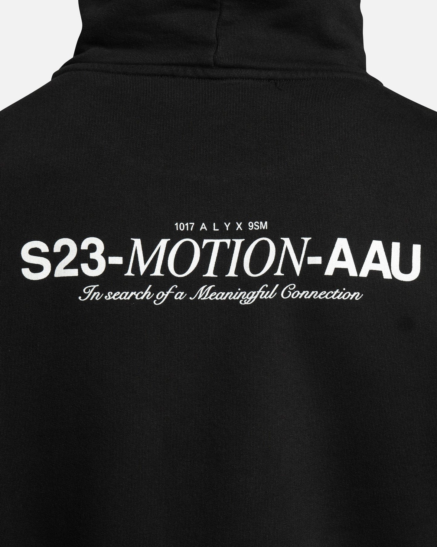 1017 ALYX 9SM Men's Sweatshirts Collection Logo Hoodie in Black