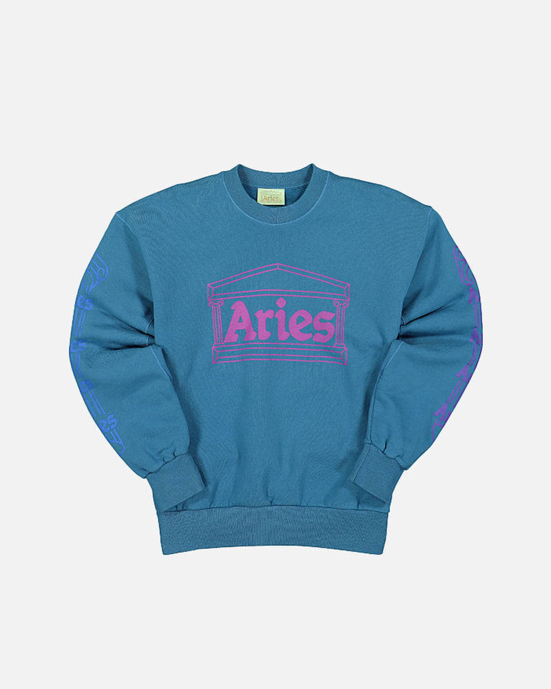 Aries Women's Sweatshirts Column Sweatshirt in Oil Slick