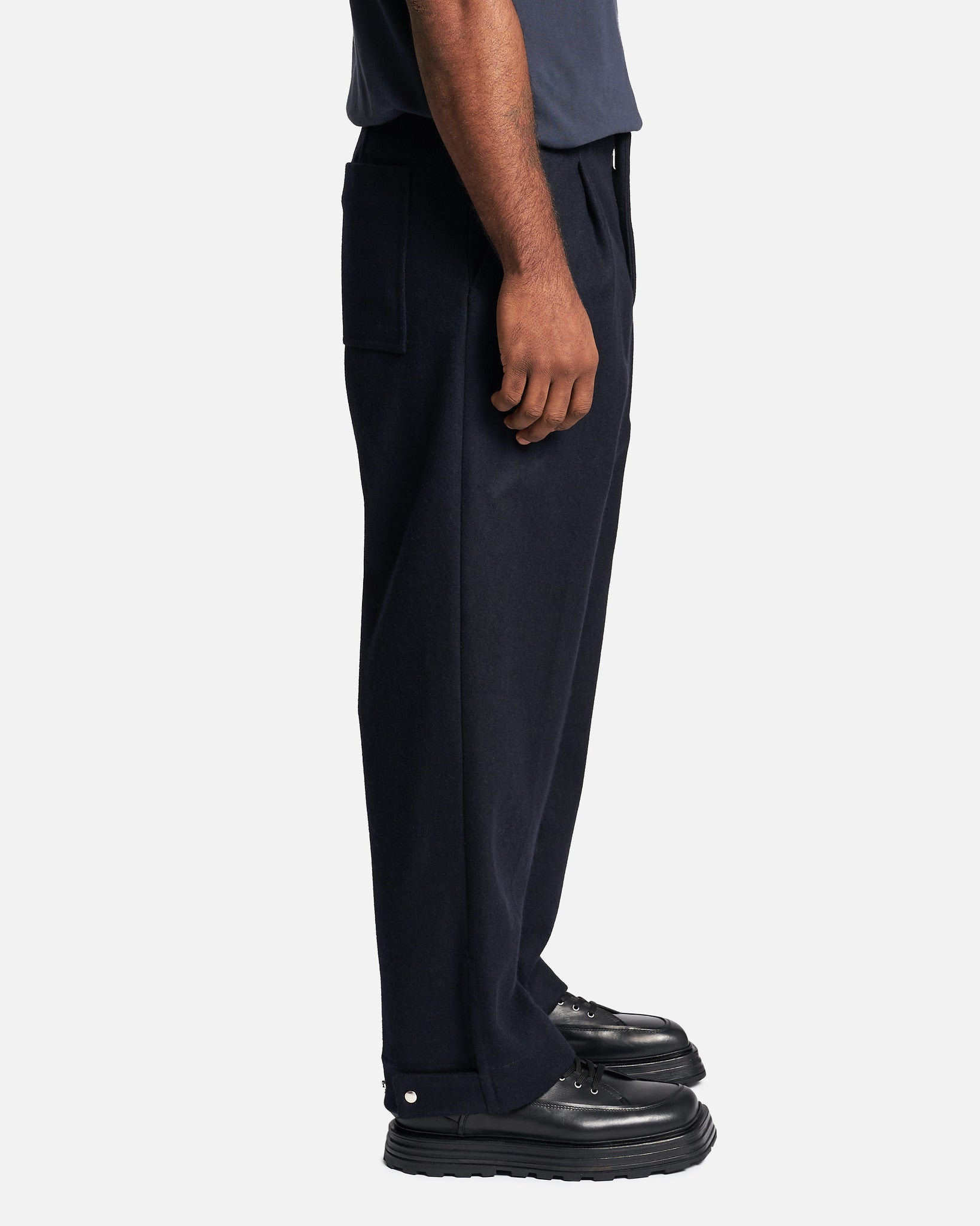 OAMC Men's Pants Combine Pants in Navy