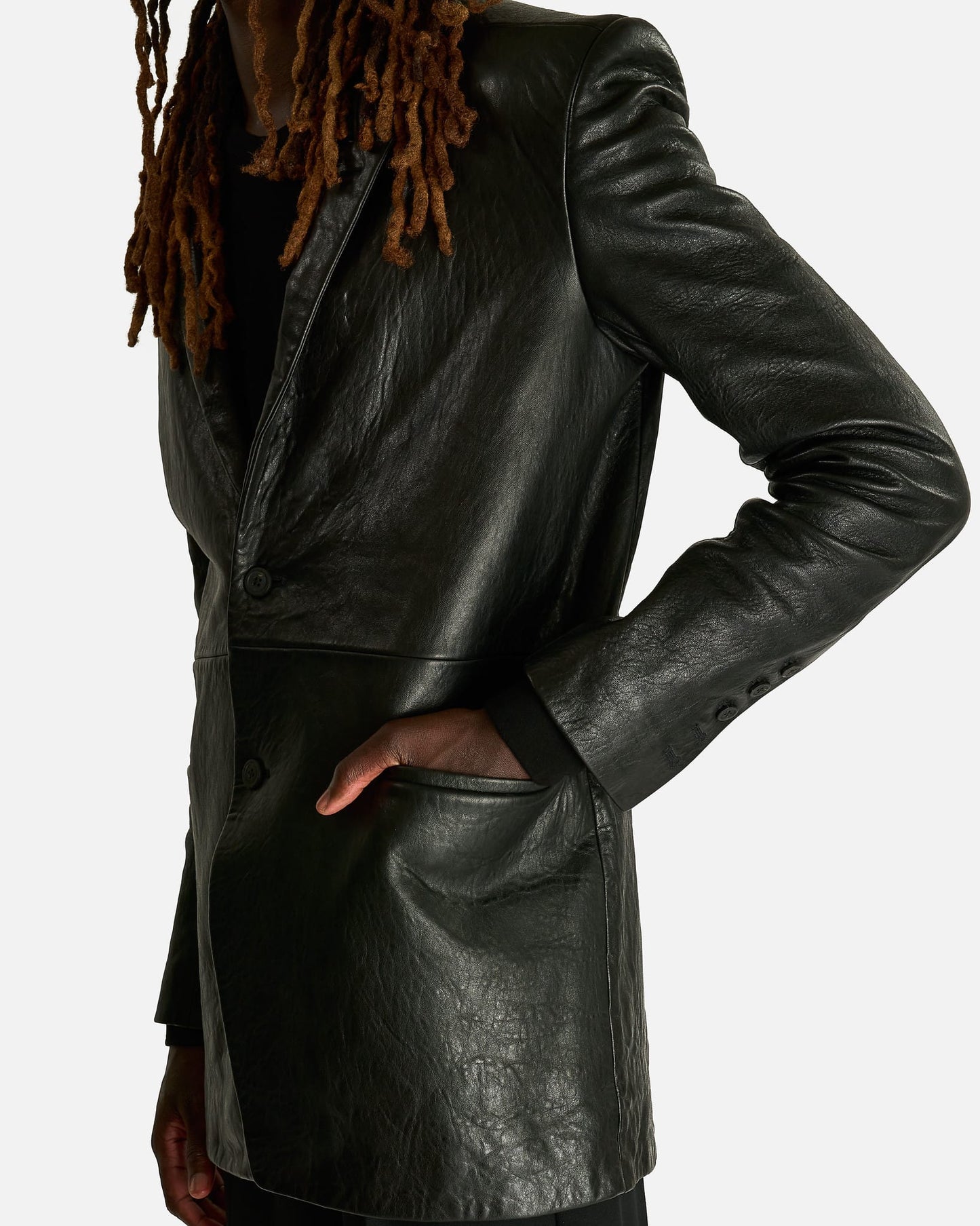 Rick Owens Men's Jackets 50 Concordian Jacket in Black