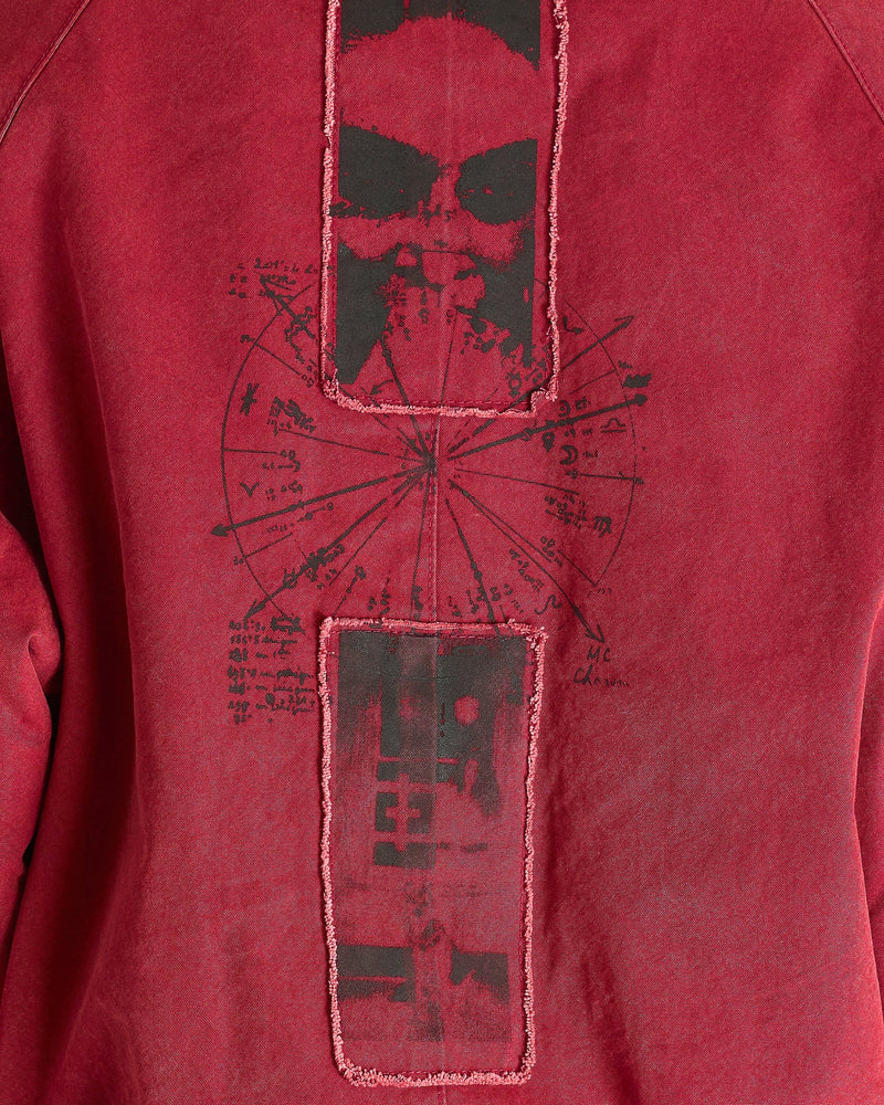 Enfants Riches Deprimes Men's Jackets Constructivist Hunting Jacket in Faded Red