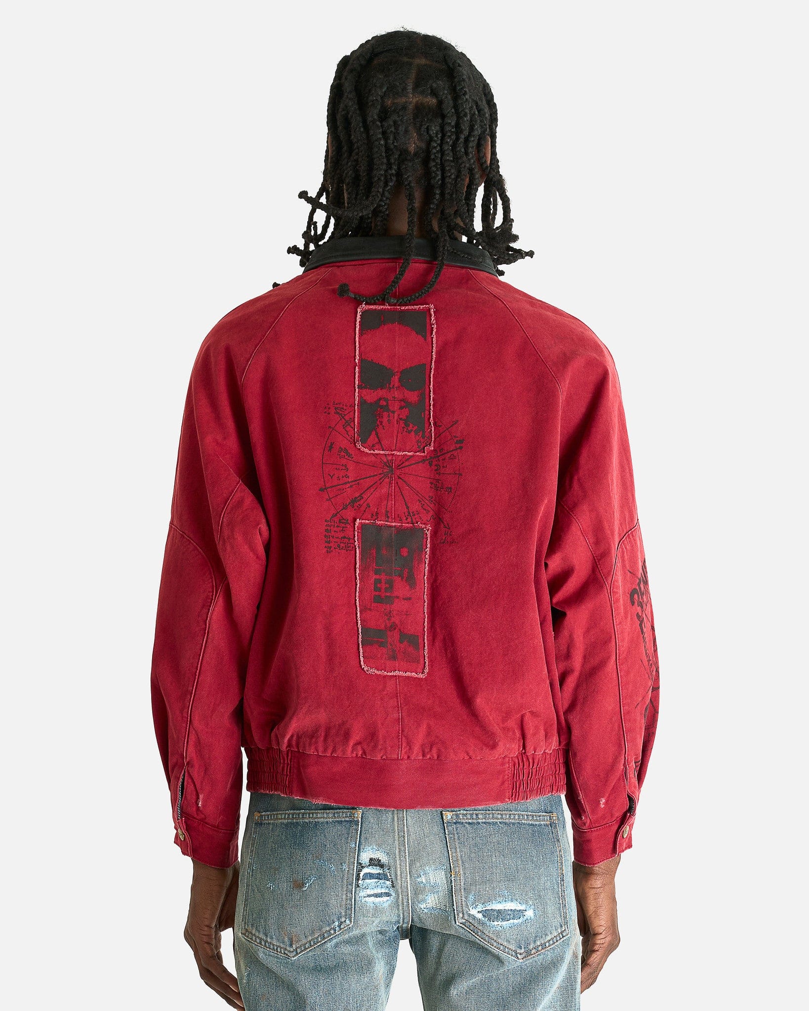 Enfants Riches Deprimes Men's Jackets Constructivist Hunting Jacket in Faded Red