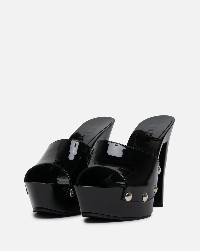 Paris Texas Women Heels Consuelo Patent Leather Mule in Black