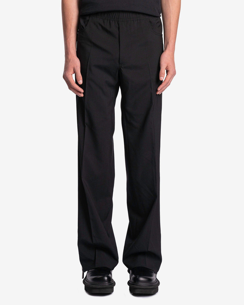 1017 ALYX 9SM Men's Jeans Contrast Side Zip Pant in Black