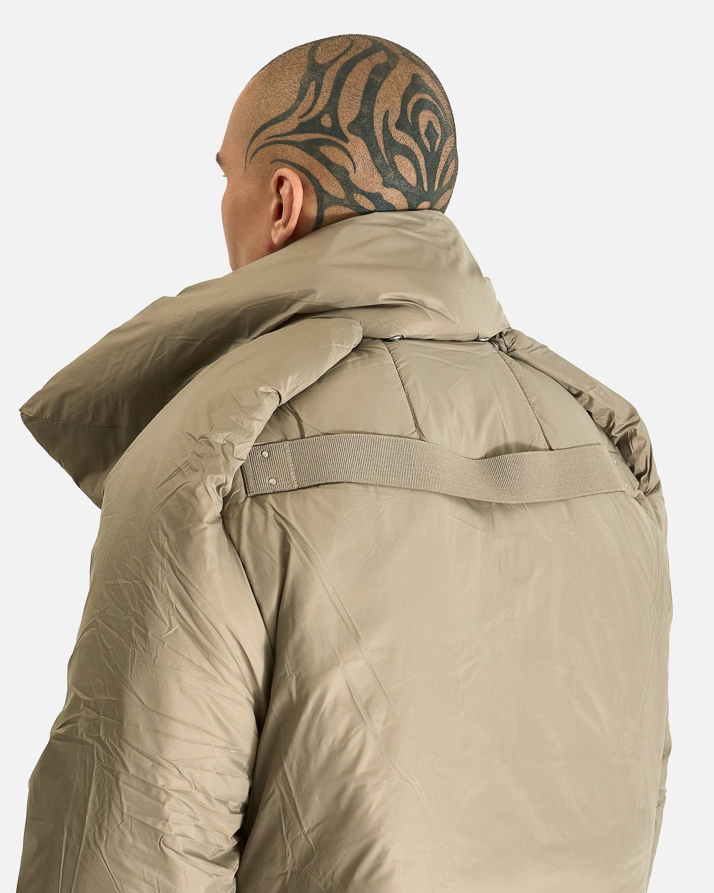 Rick Owens DRKSHDW Men's Jackets Convertible Jacket in Dirty Pearl