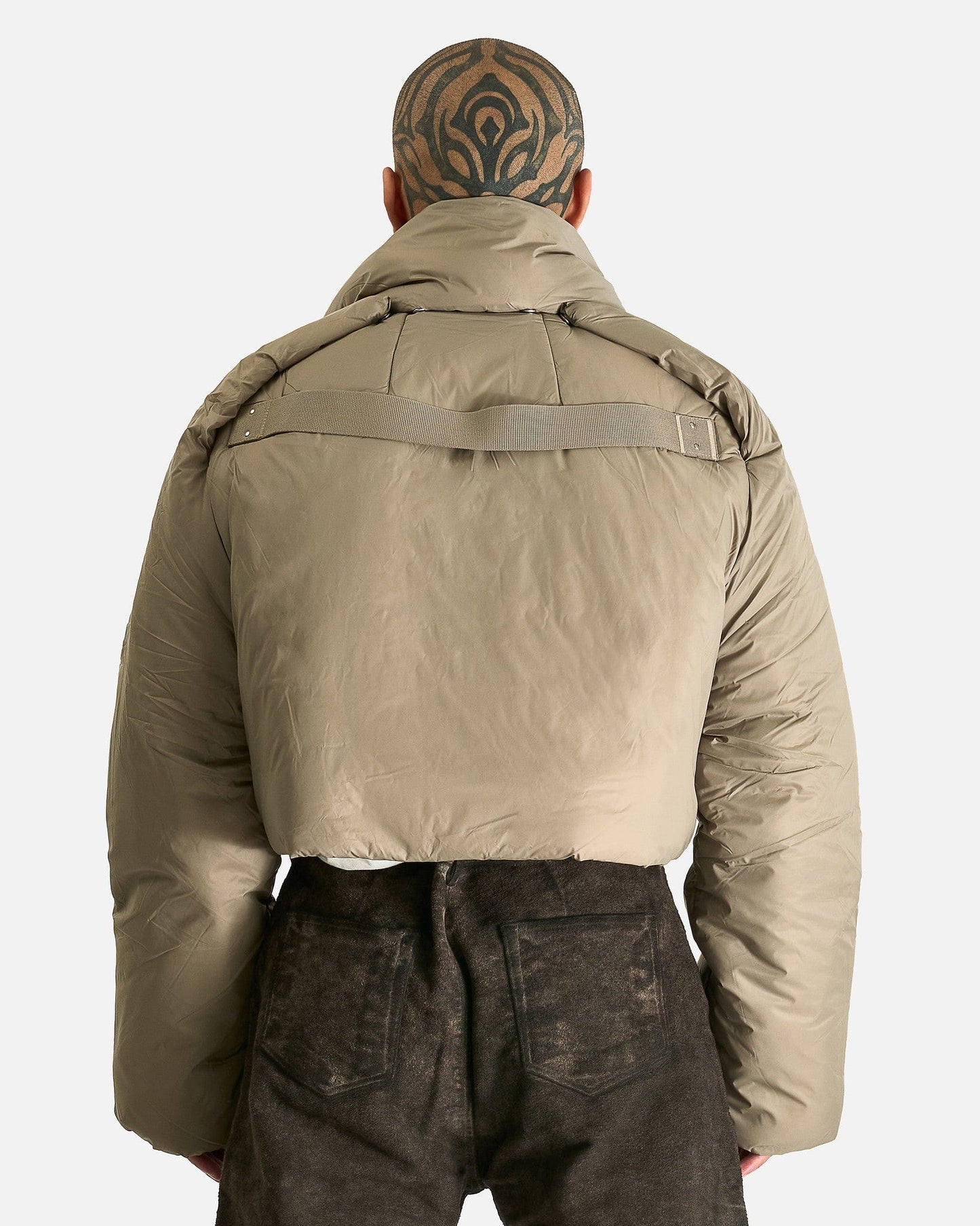 Rick Owens DRKSHDW Men's Jackets Convertible Jacket in Dirty Pearl