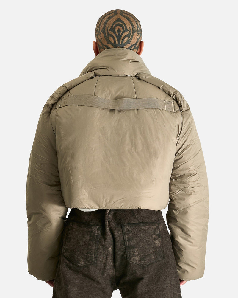 Rick Owens DRKSHDW Men's Jackets Convertible Jacket in Dirty Pearl