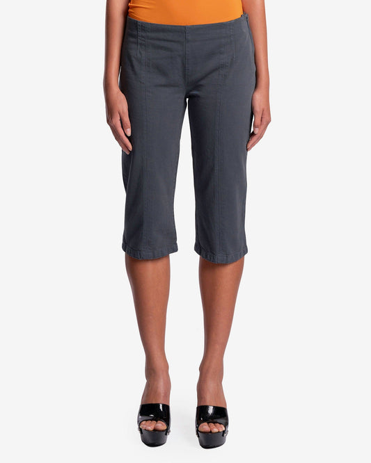 Paloma Wool Women Pants Cordora Capri Pants in Dark Grey