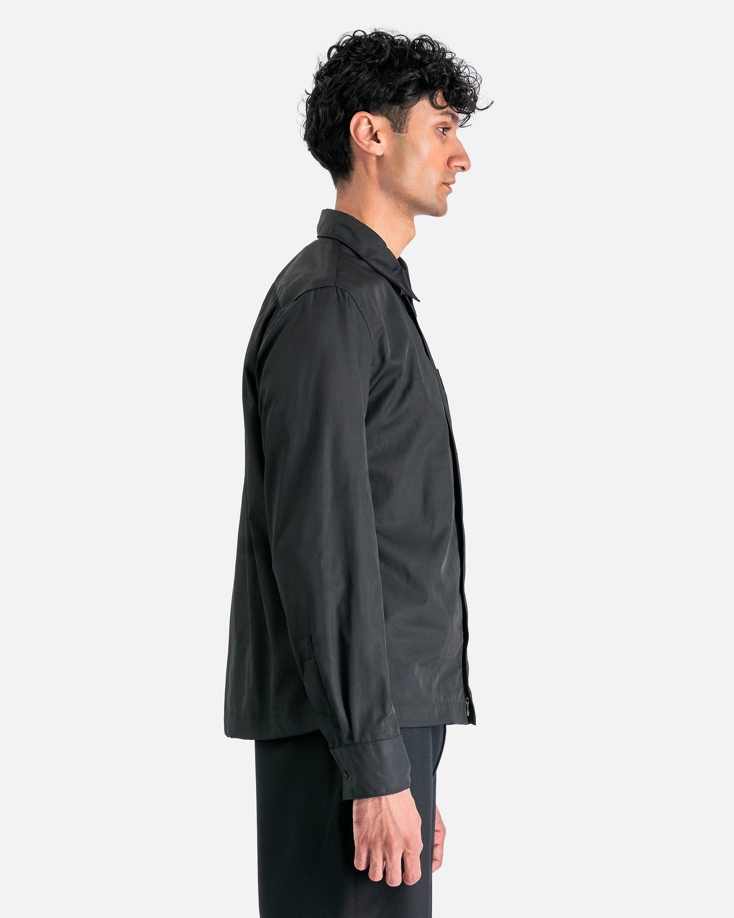 Dries Van Noten Men's Shirts Corran Shirt in Black