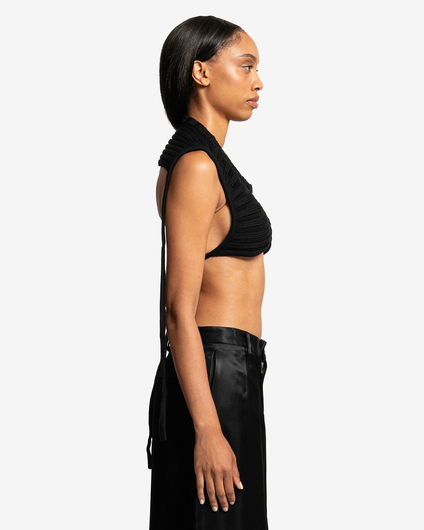 Niccolò Pasqualetti Women Tops O/S Corta Shrug in Black