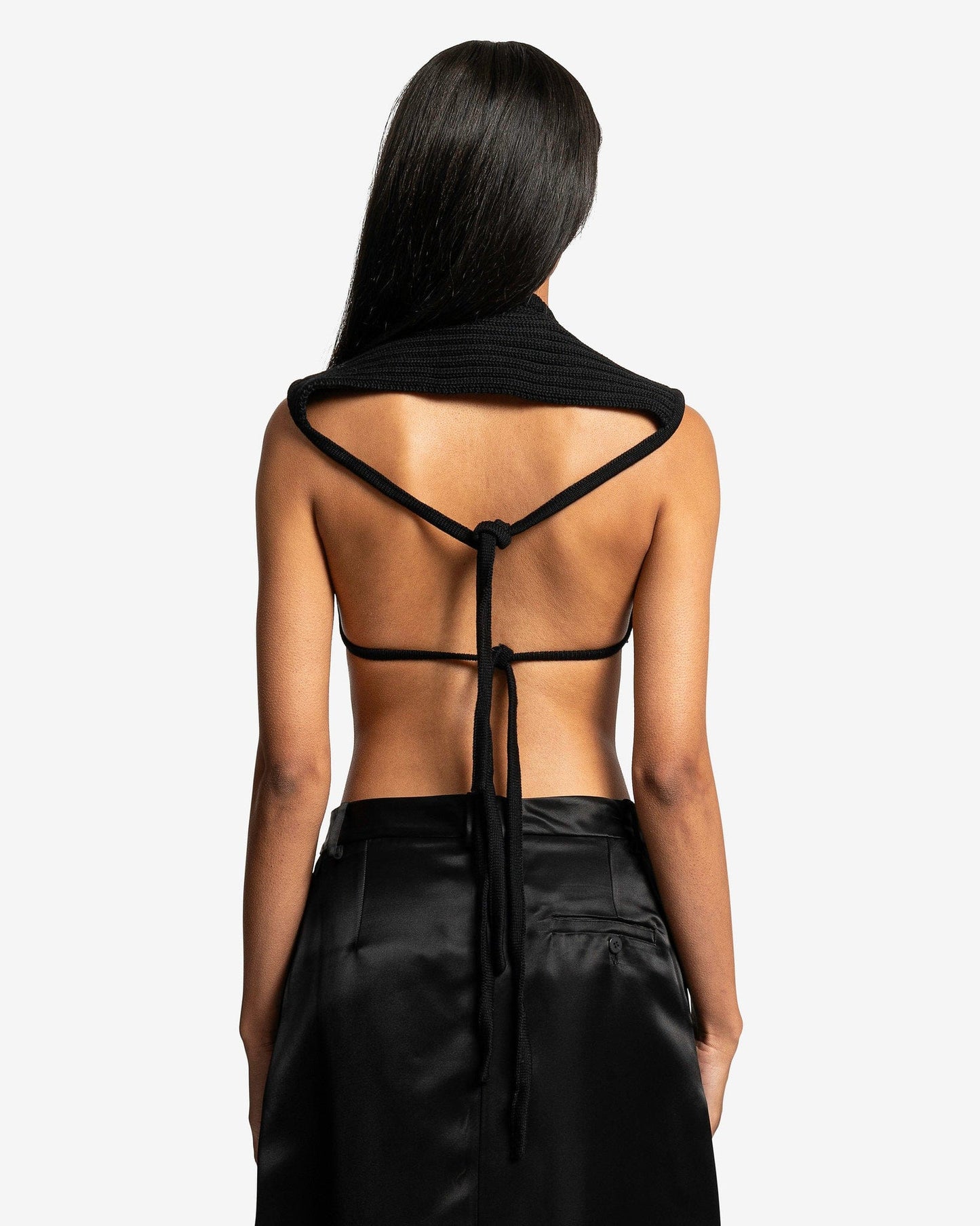 Niccolò Pasqualetti Women Tops O/S Corta Shrug in Black