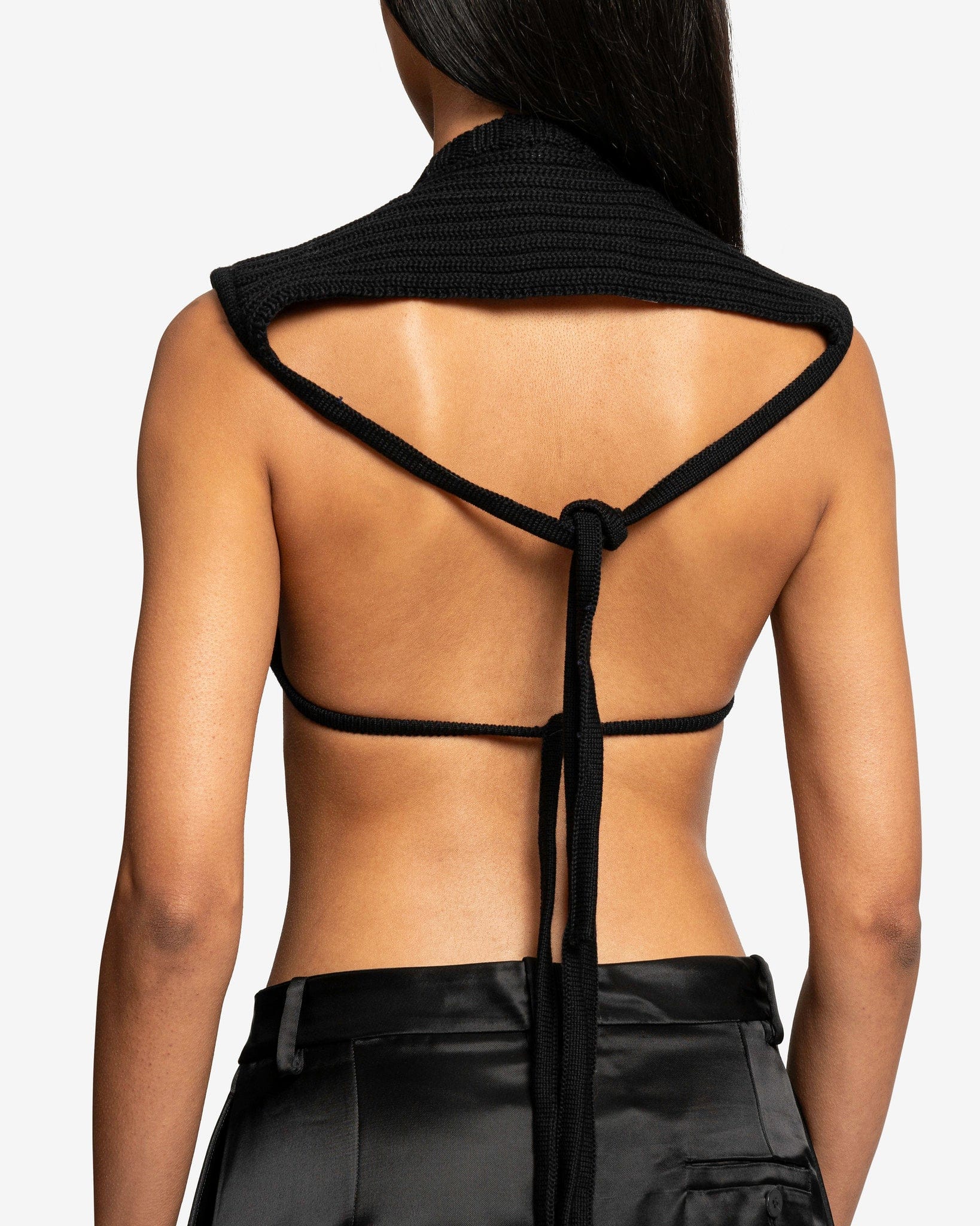 Niccolò Pasqualetti Women Tops O/S Corta Shrug in Black