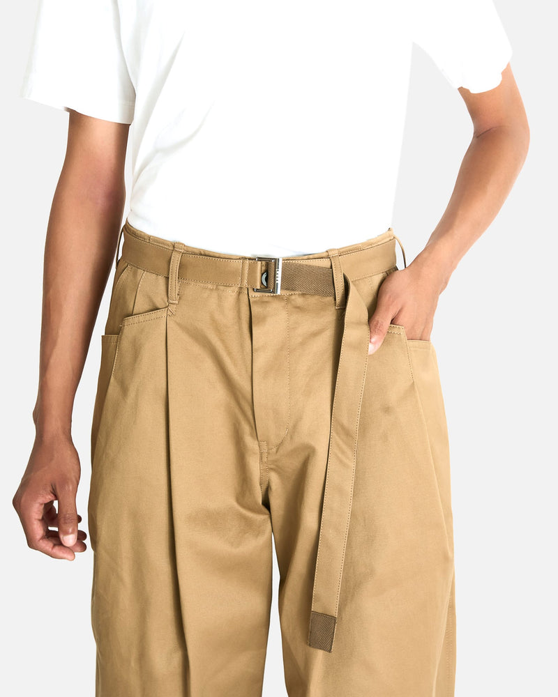 Cotton Chino Pants in Beige – SVRN