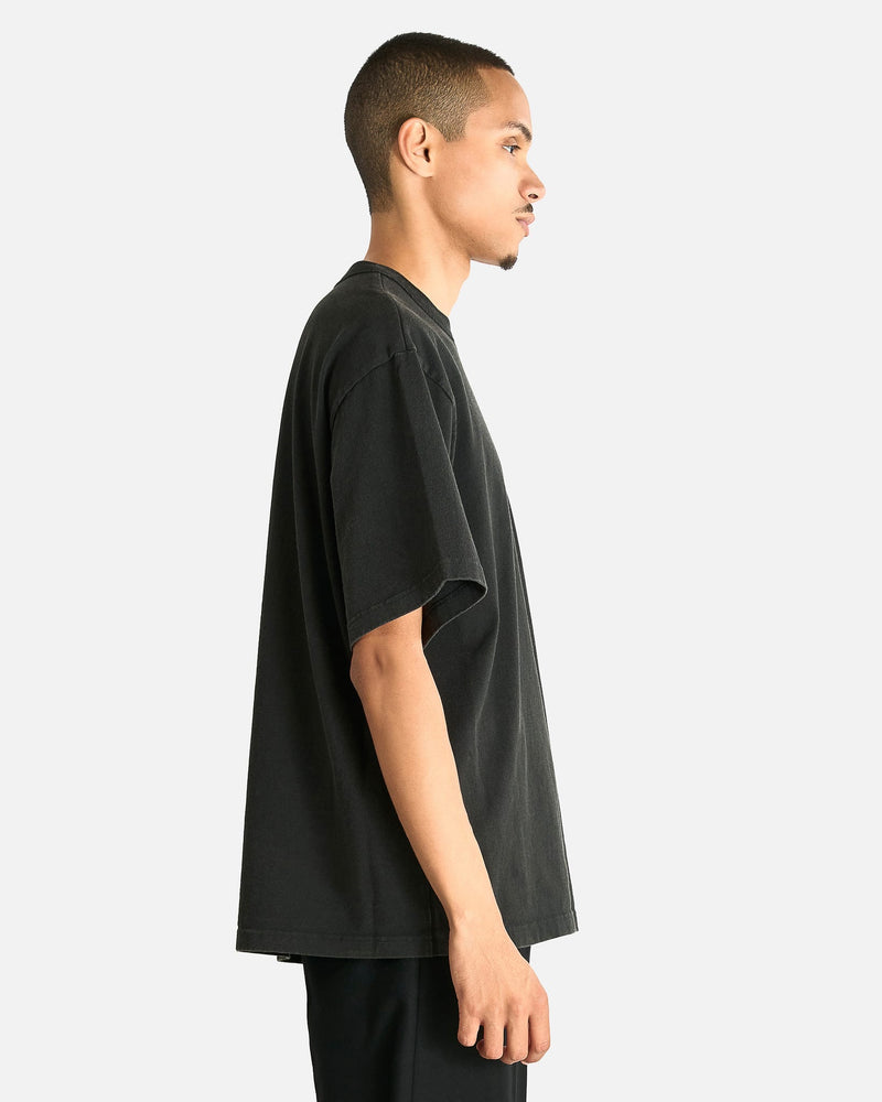 Cotton Jersey T-Shirt in Black – SVRN