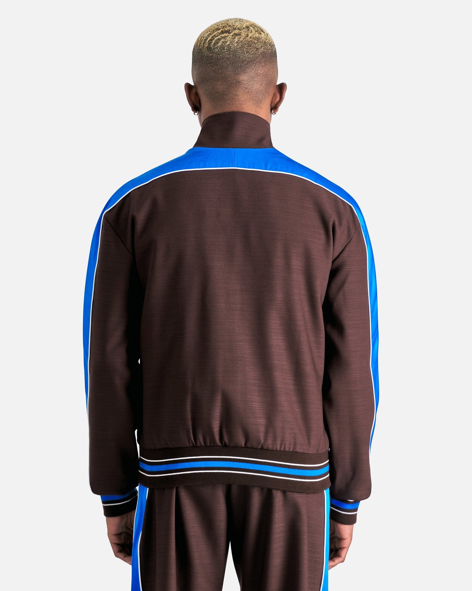 ニ*ク様 Wales bonner DELANEY JACKET Courage Jacket in Dark Brown/Blue – SVRN