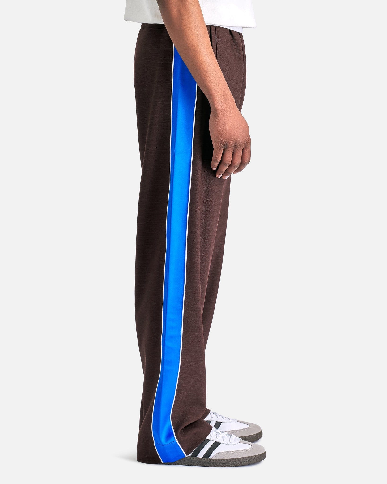 Courage Trousers in Dark Brown/Blue – SVRN
