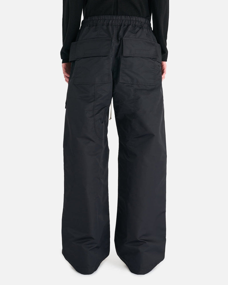 Rick Owens DRKSHDW Men's Pants Creatch Cargo Pants in Black