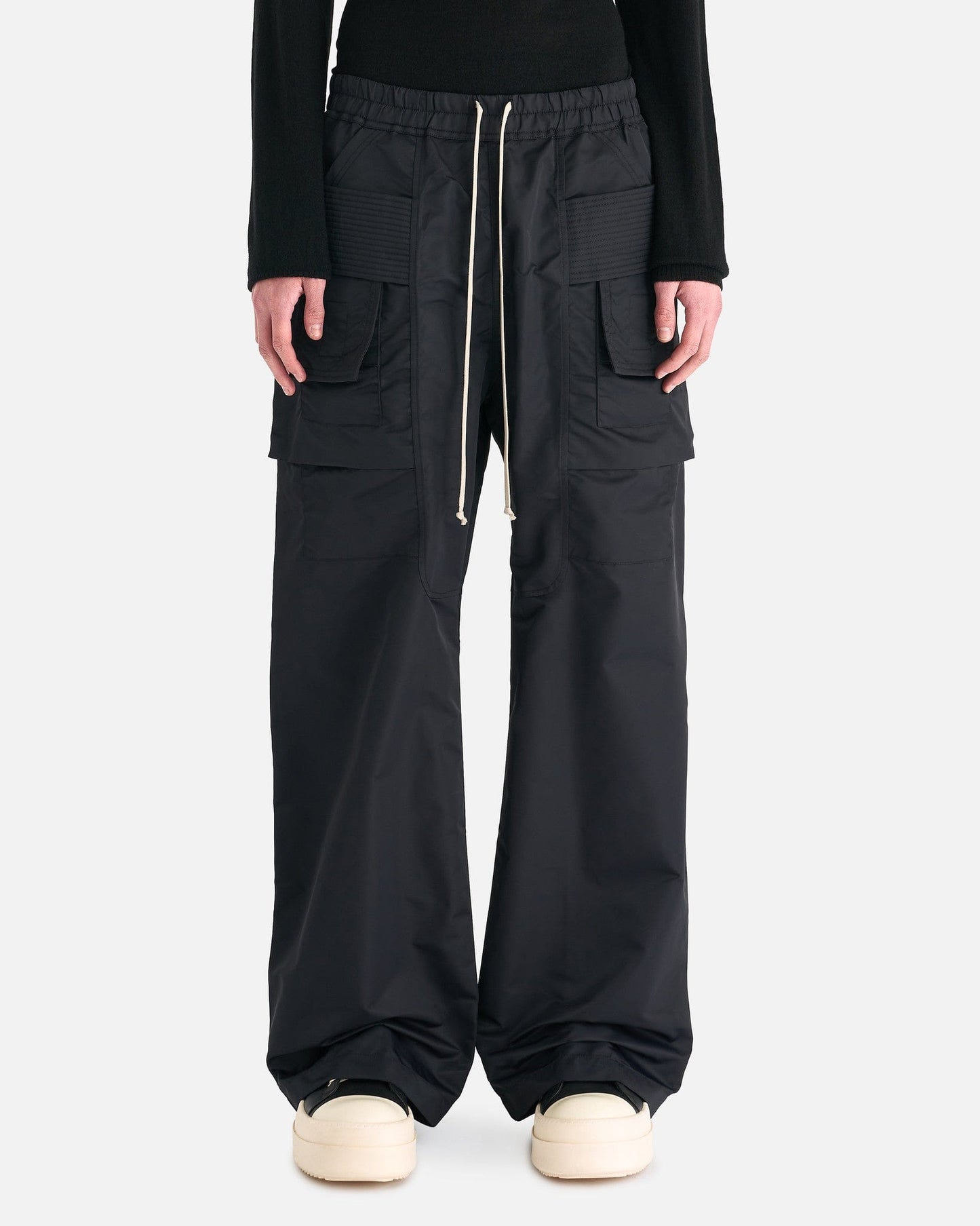 Rick Owens DRKSHDW Men's Pants Creatch Cargo Pants in Black