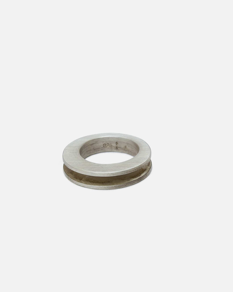 Parts of Four Jewelry 4 Crescent Channel Ring in 4mm / MA