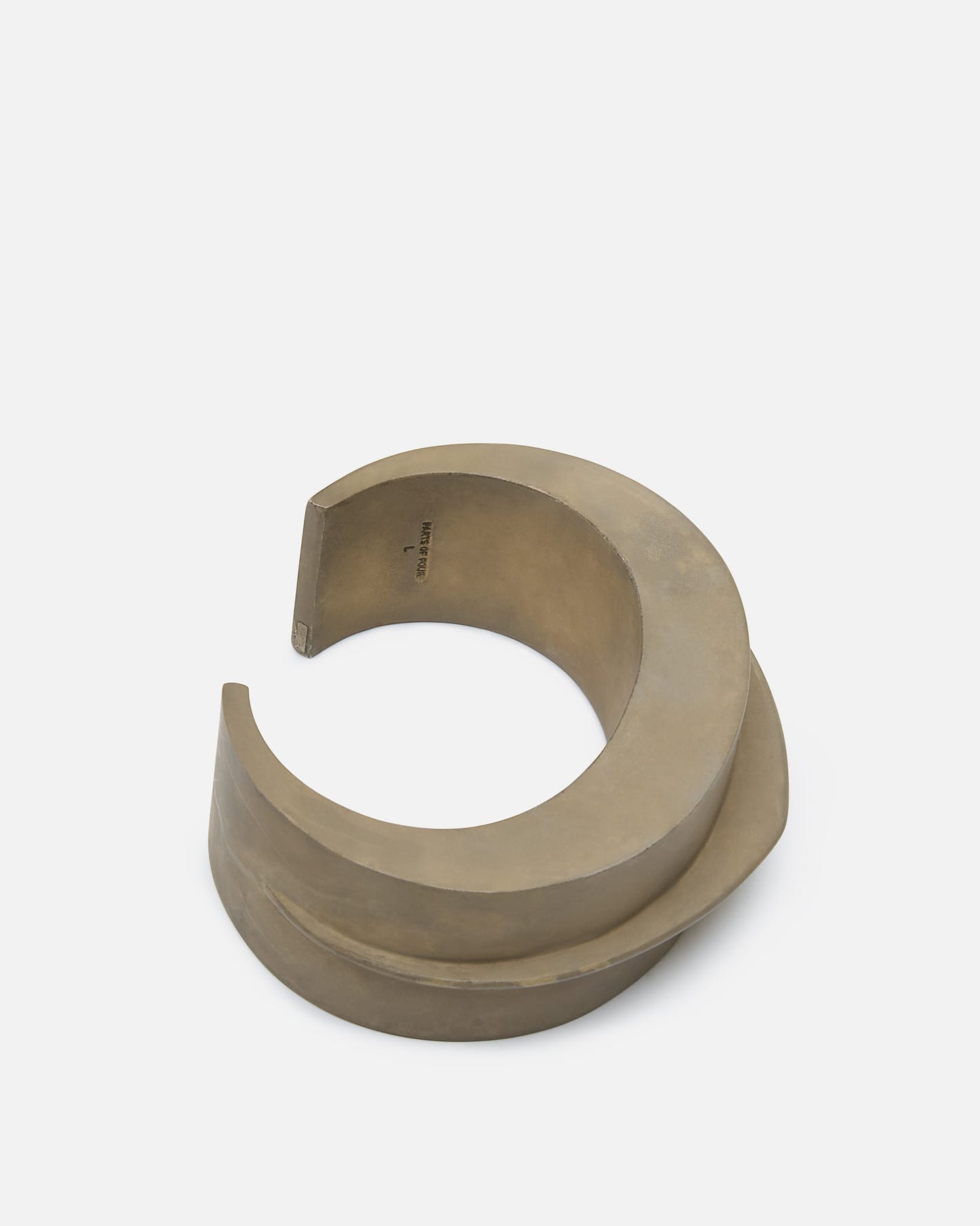 Parts of Four Jewelry L Crescent Folded Bracelet in Distortion Blade / 1 fold / 30mm / UAS