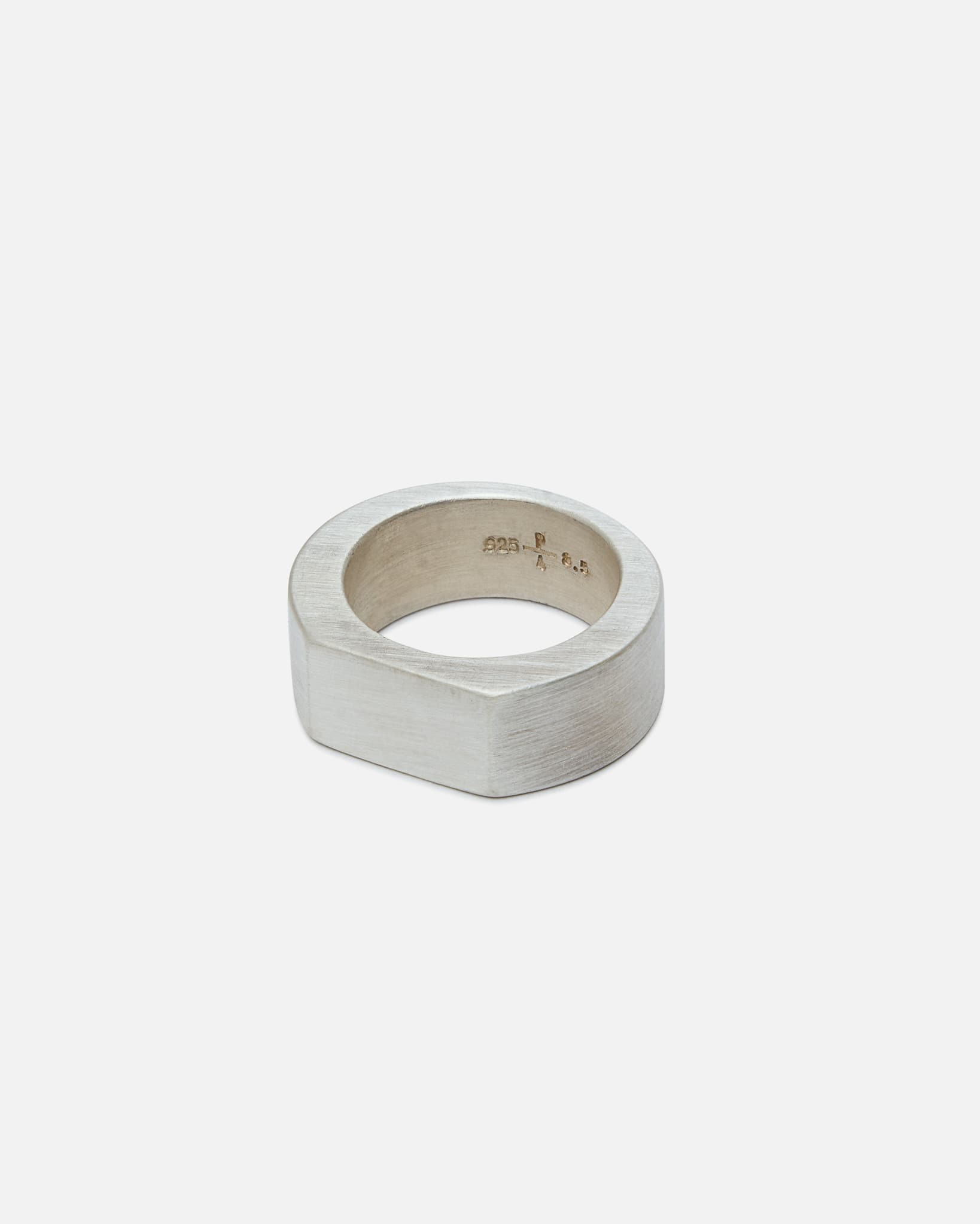 Parts of Four Jewelry 8.5 Crescent Plane Ring in 9mm / MA
