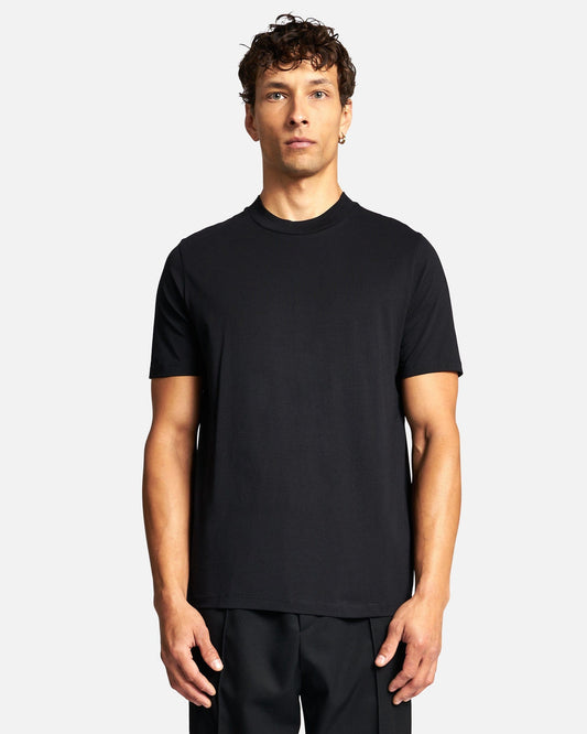Jil Sander Men's T-Shirts Crewneck T-Shirt in Black