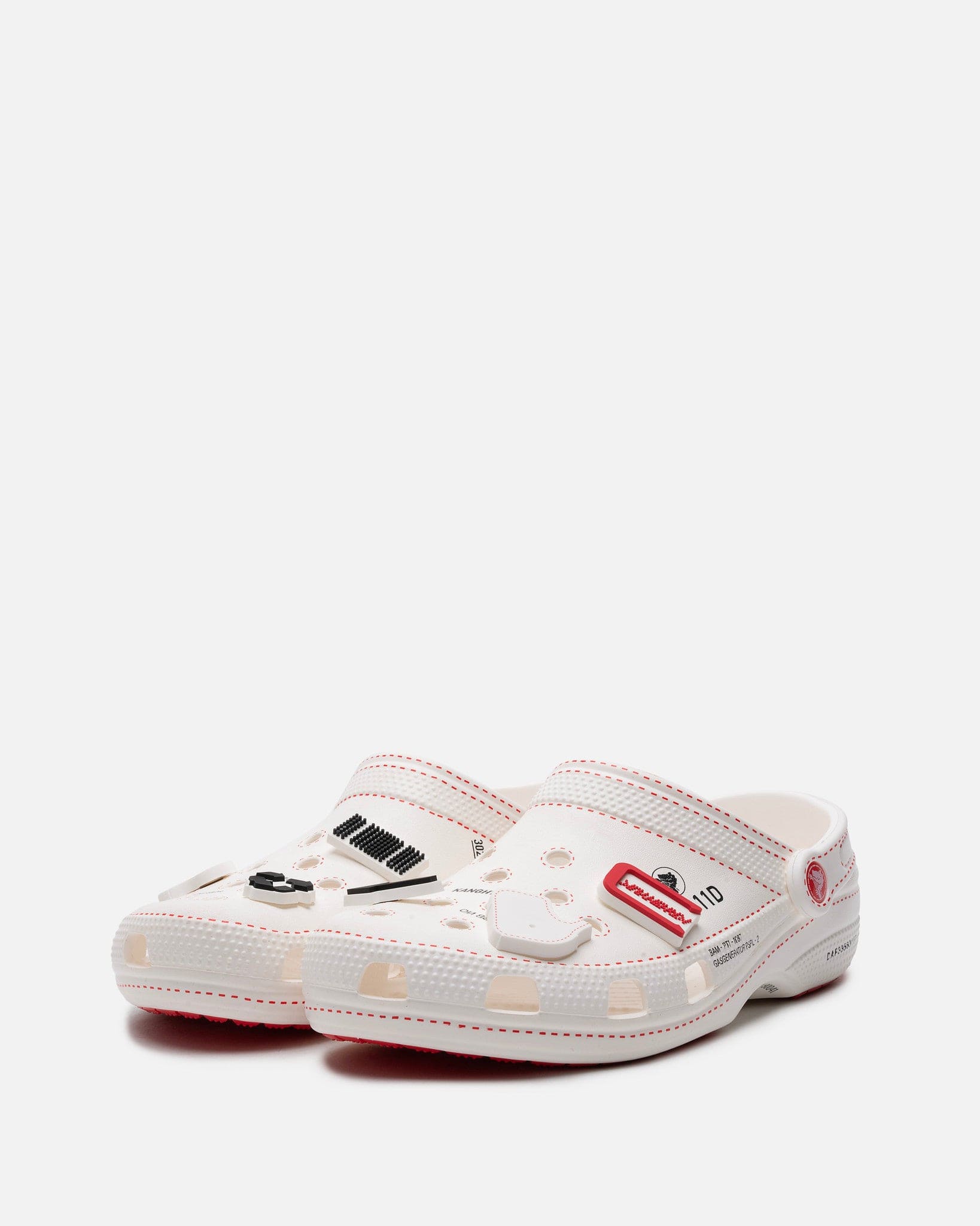 KANGHYUK Men's Sneakers Crocs Classic Clog in White