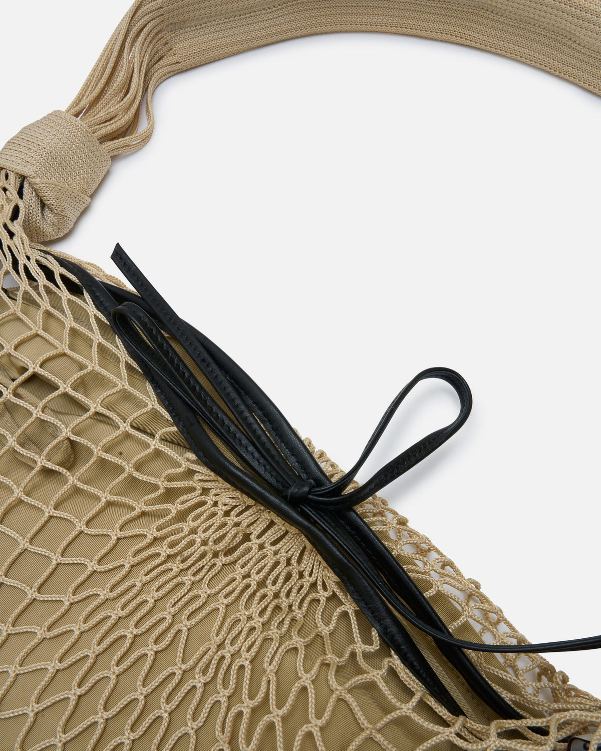 LEMAIRE Men's Bags OS Croissant Filt Bag in Light Beige