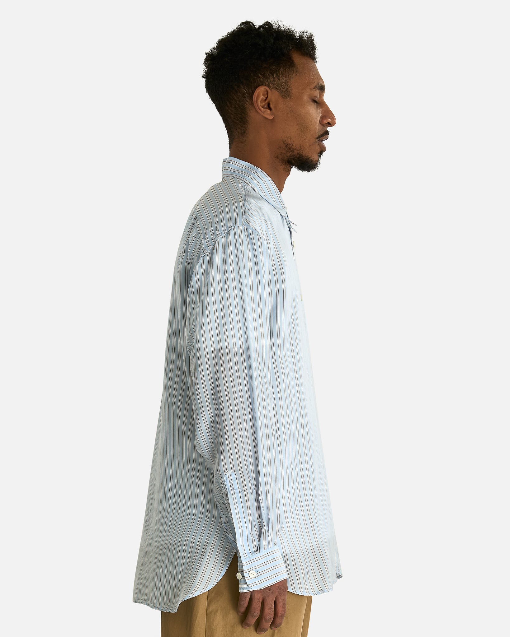 Dries Van Noten Men's Shirts Croom Shirt in Light Blue