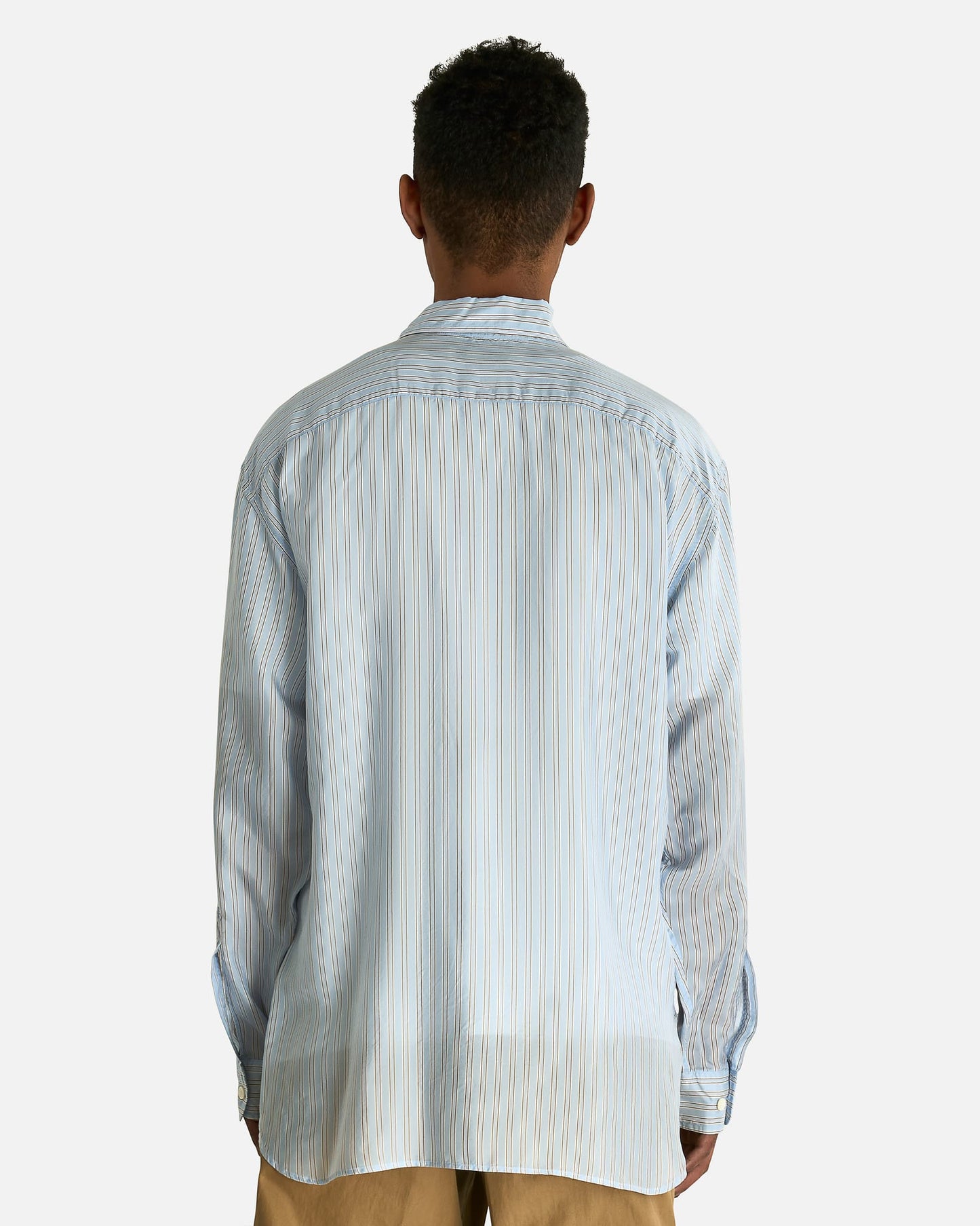 Dries Van Noten Men's Shirts Croom Shirt in Light Blue