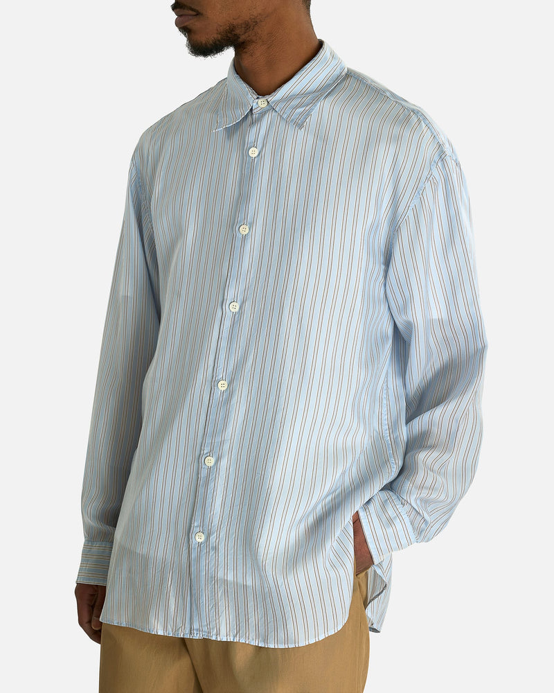 Dries Van Noten Men's Shirts Croom Shirt in Light Blue
