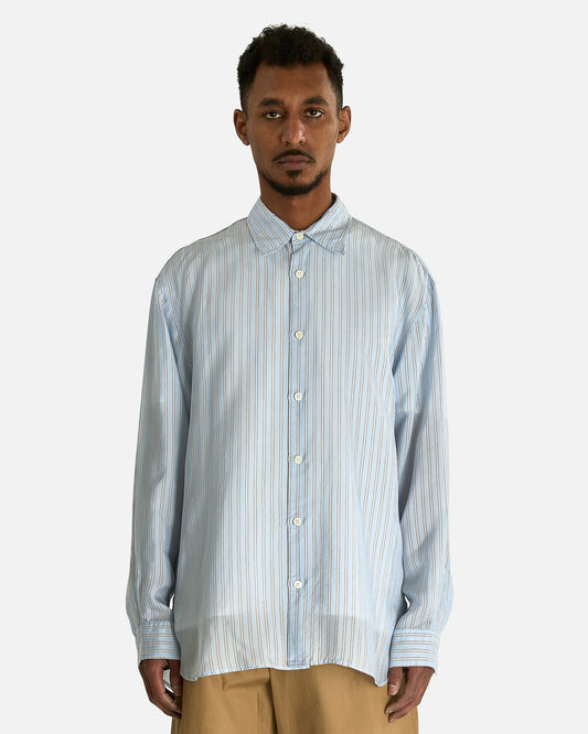Dries Van Noten Men's Shirts Croom Shirt in Light Blue