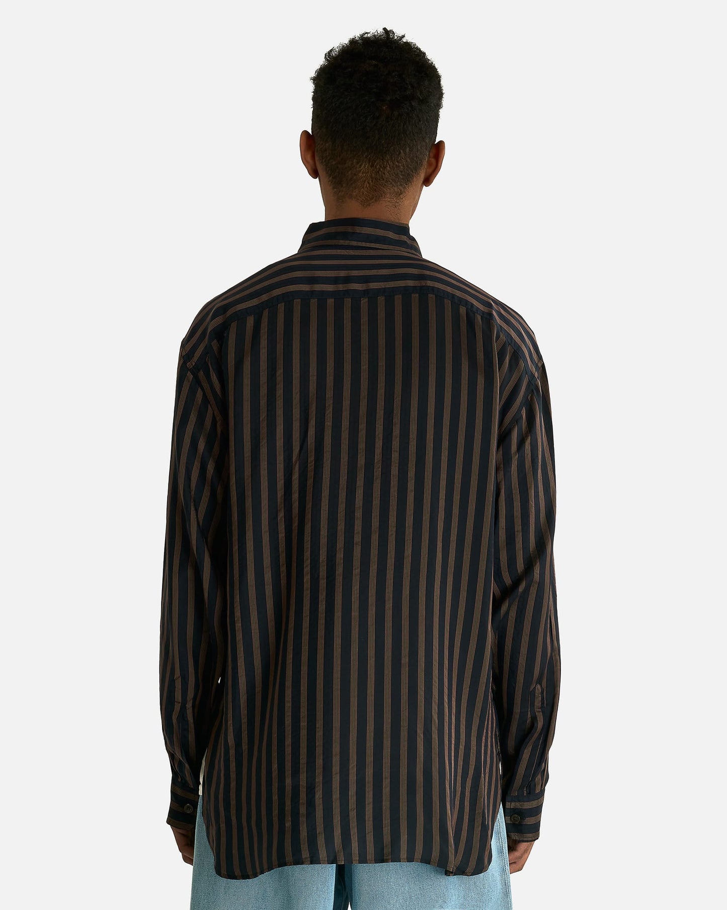 Dries Van Noten Men's Shirts Croom Shirt in Navy