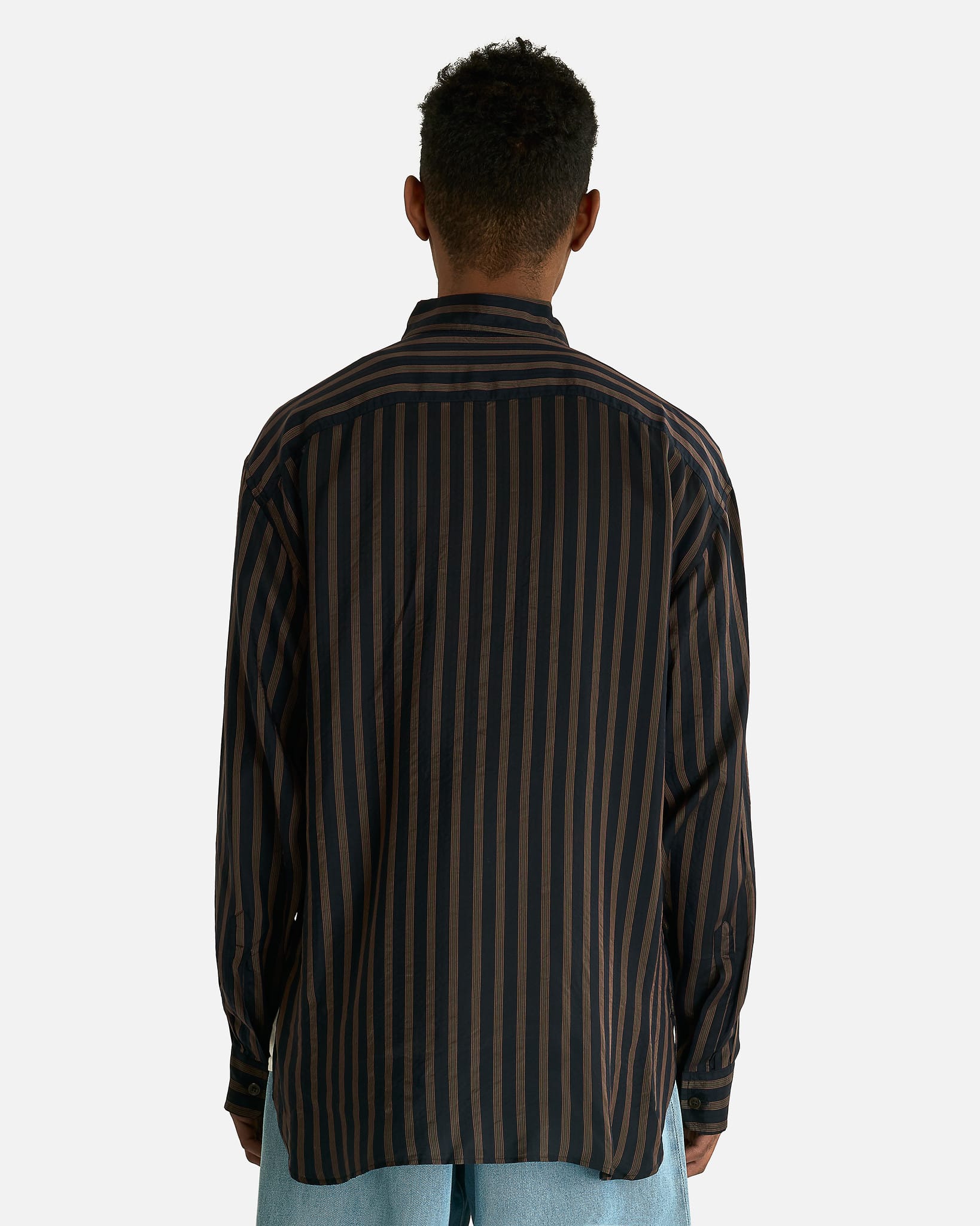 Dries Van Noten Men's Shirts Croom Shirt in Navy