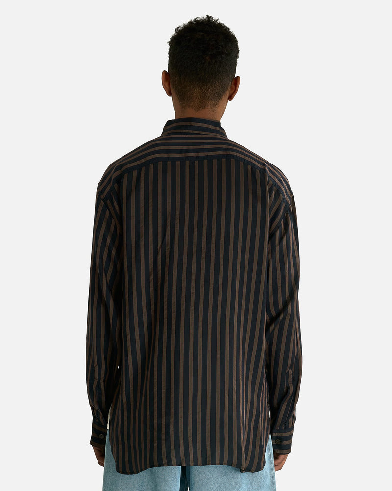 Dries Van Noten Men's Shirts Croom Shirt in Navy