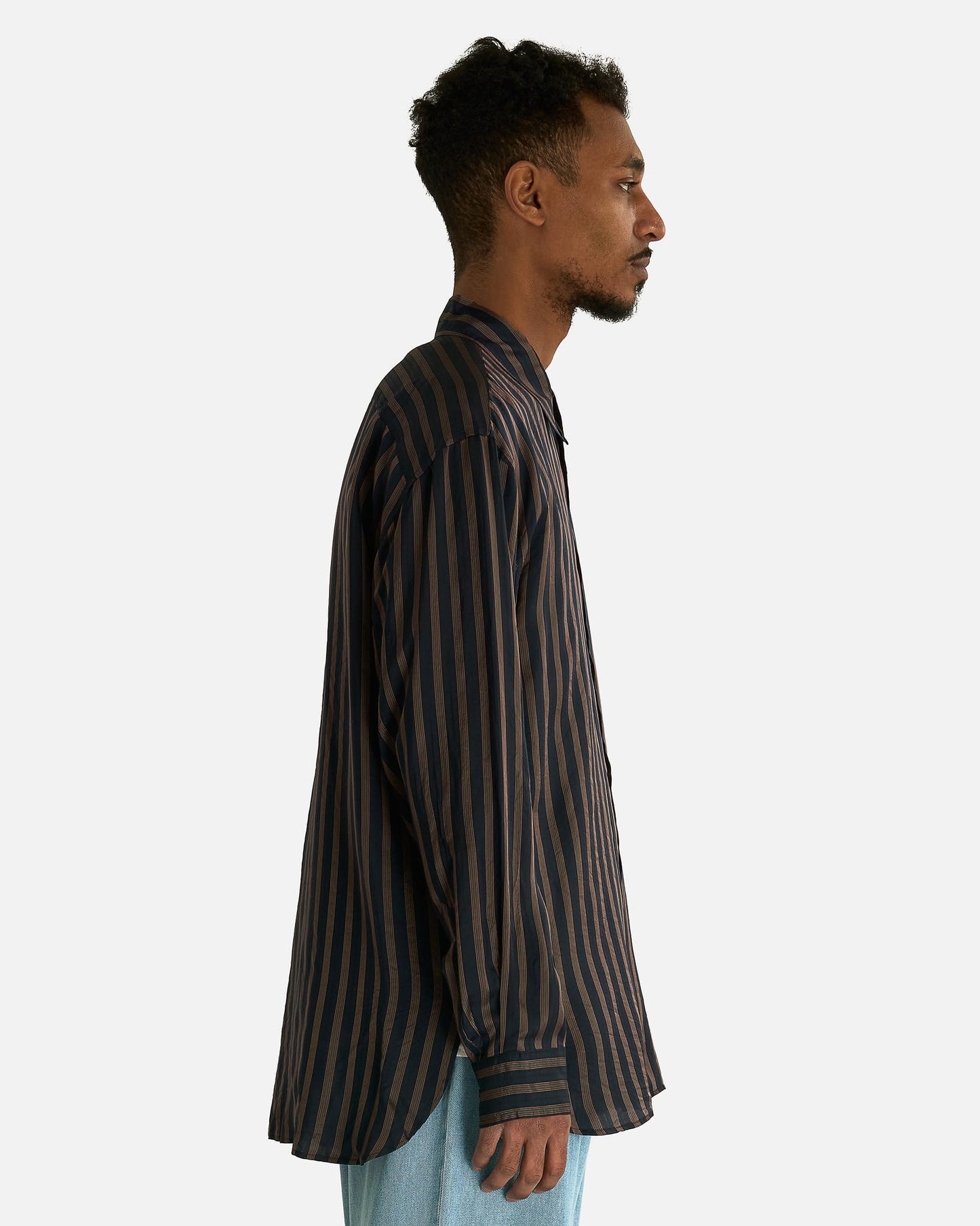 Dries Van Noten Men's Shirts Croom Shirt in Navy
