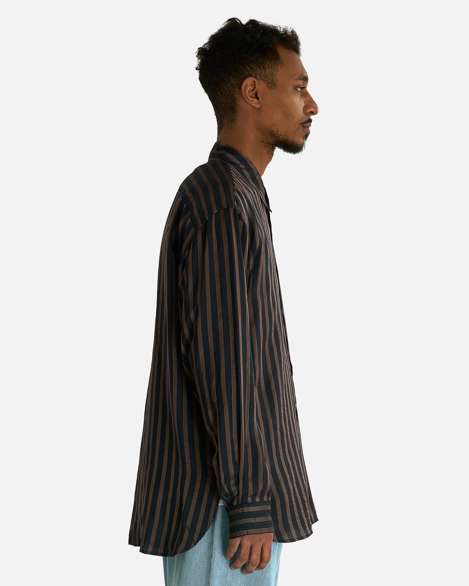 Dries Van Noten Men's Shirts Croom Shirt in Navy