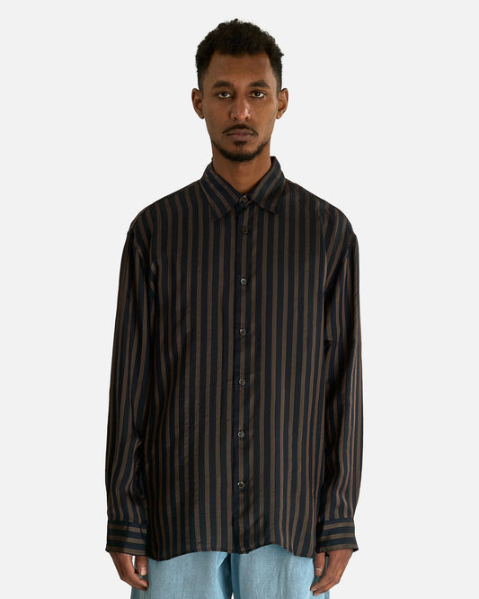Dries Van Noten Men's Shirts Croom Shirt in Navy