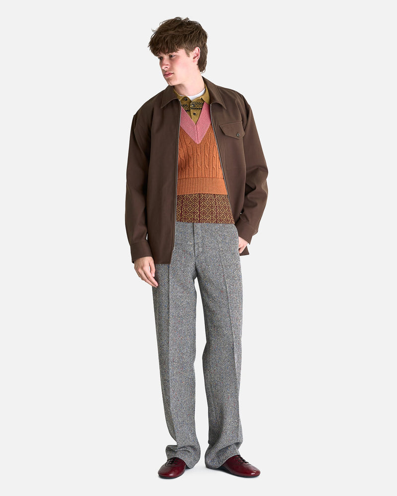Dries Van Noten Men's Shirts Croomson Bis Shirt in Mud