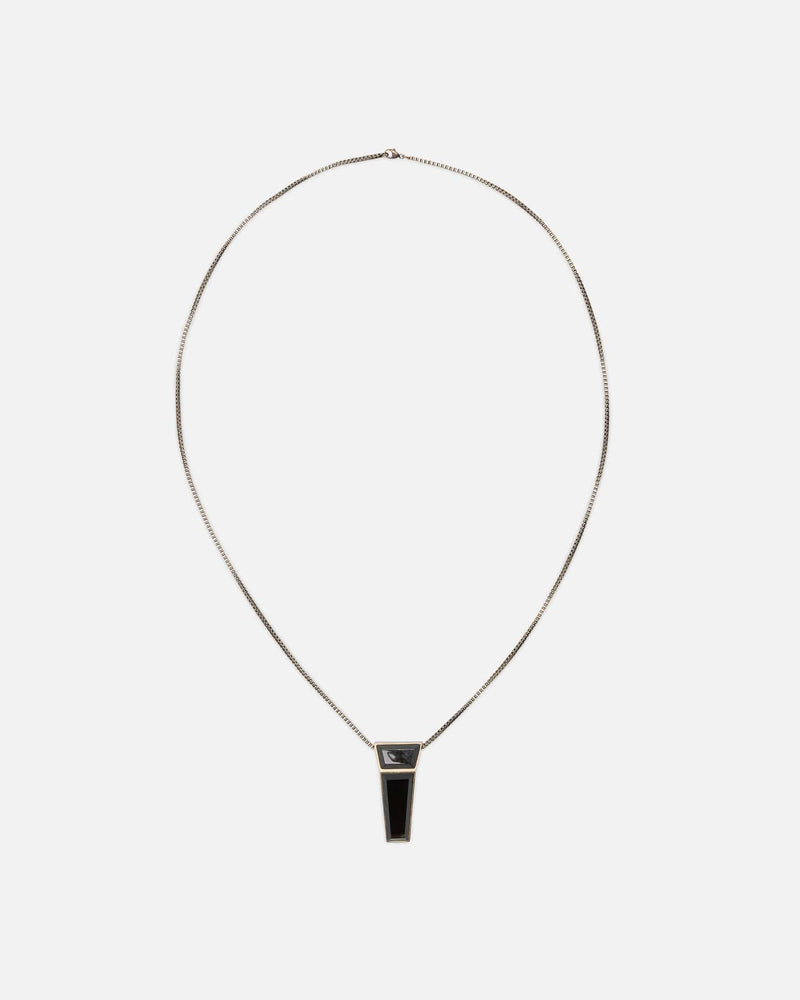 Rick Owens Jewelry Crystal Trunk Charm in Palladio