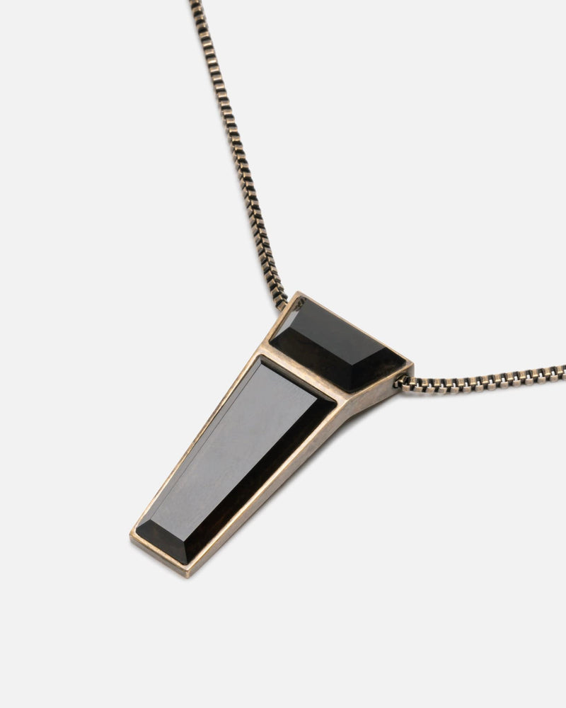 Rick Owens Jewelry Crystal Trunk Charm in Palladio